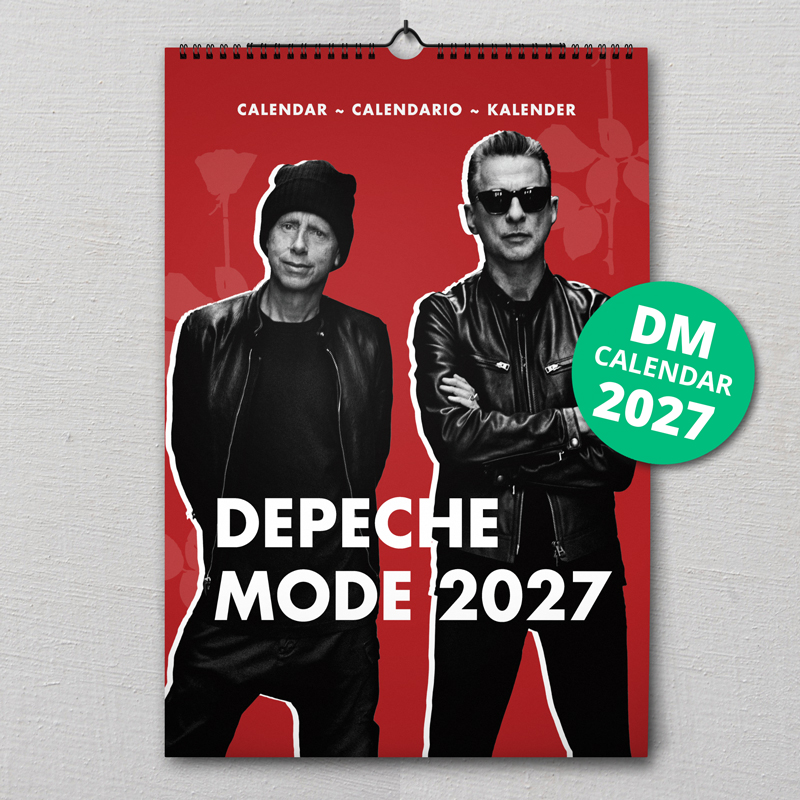 Nástěnný kalendář Depeche Mode 2027
